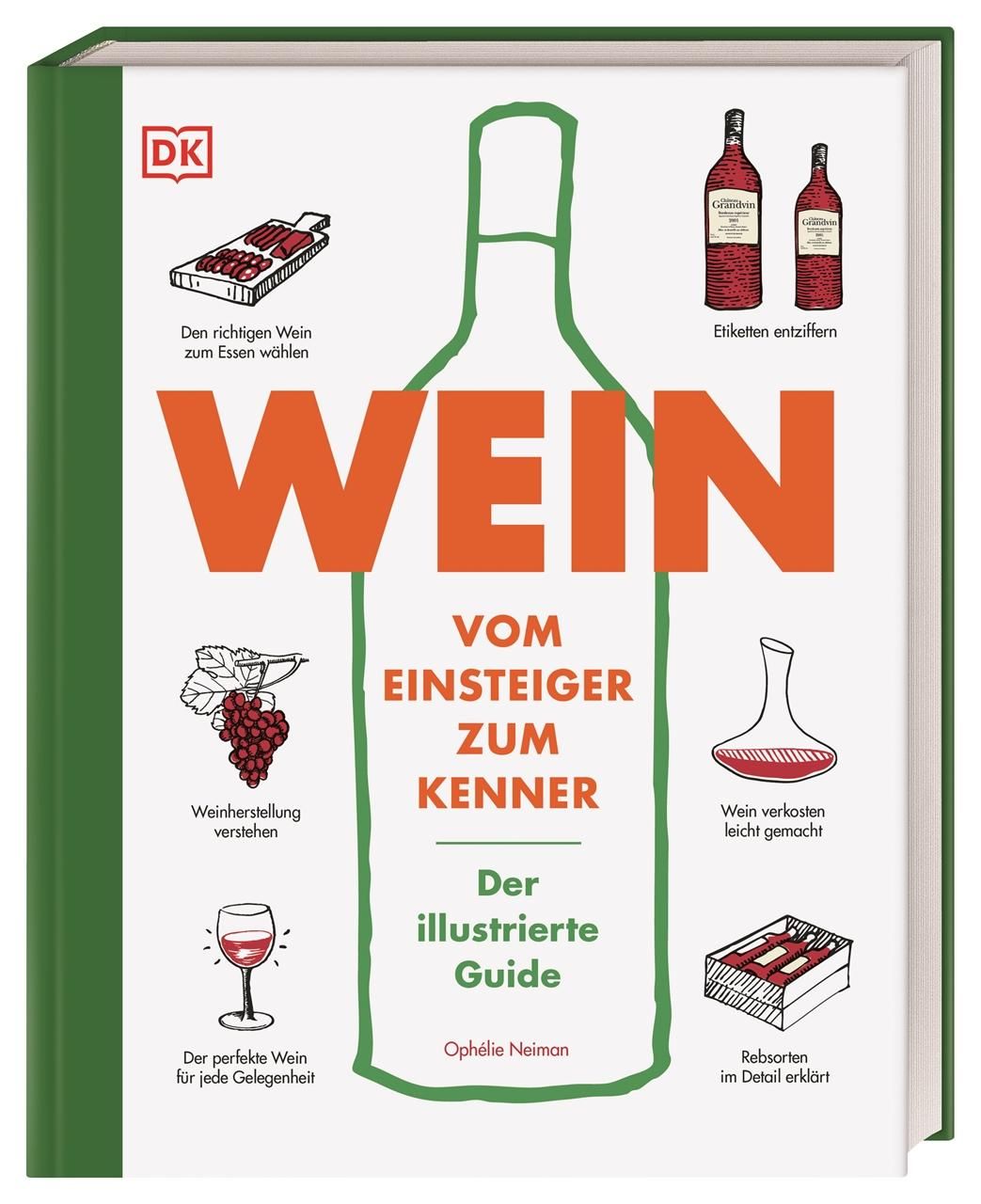 Wein Vom Einsteiger zum Kenner. Der illustrierte Guide. Verstehen, kaufen, verkosten und pairen: ...