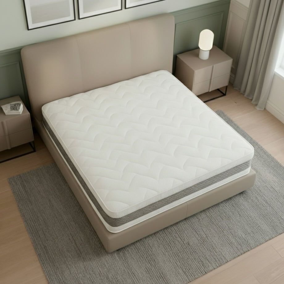 The White Stone Matratze 160x200 20 cm mit hoher Festigkeit | Made in Italy