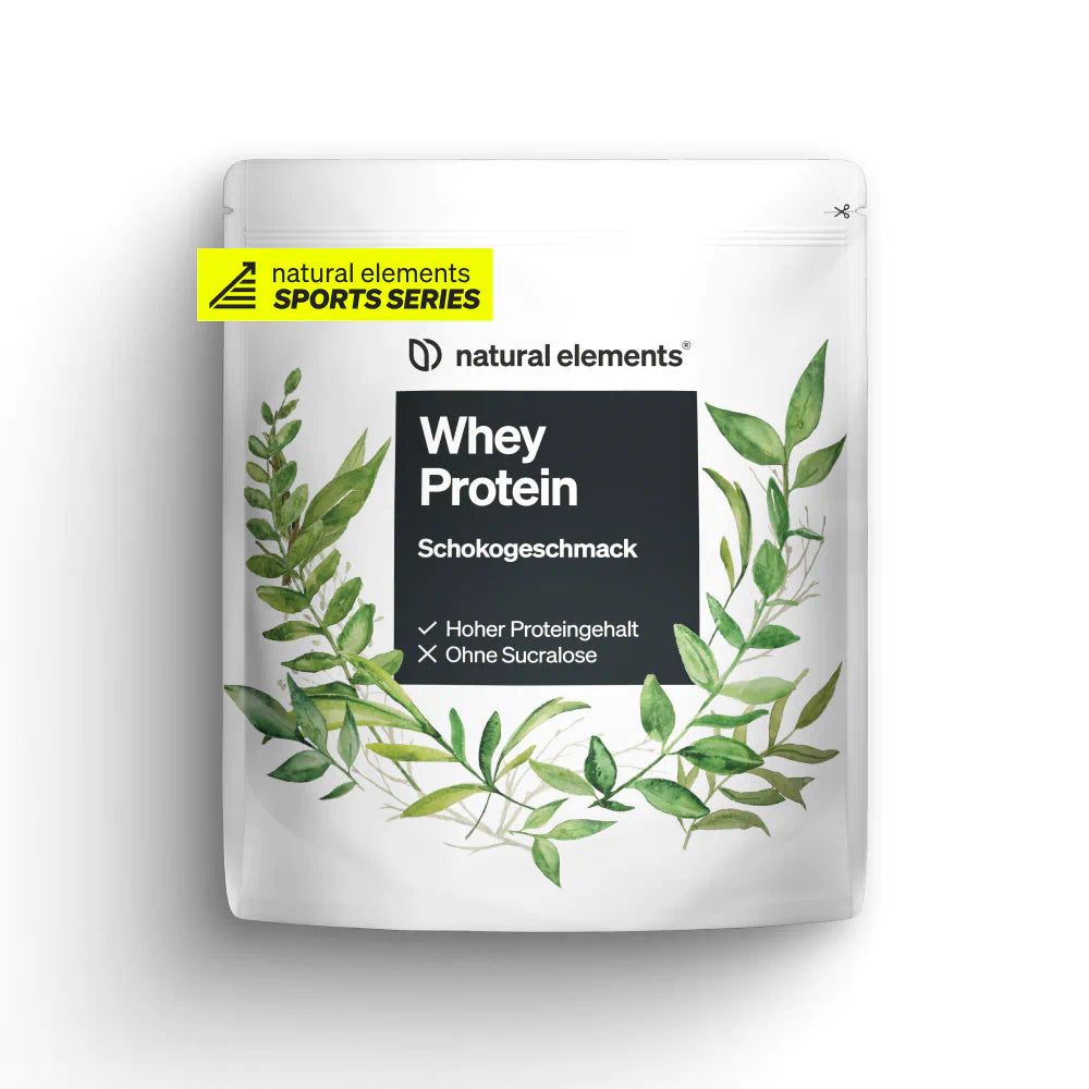 natural elements Whey Protein Pulver Schoko