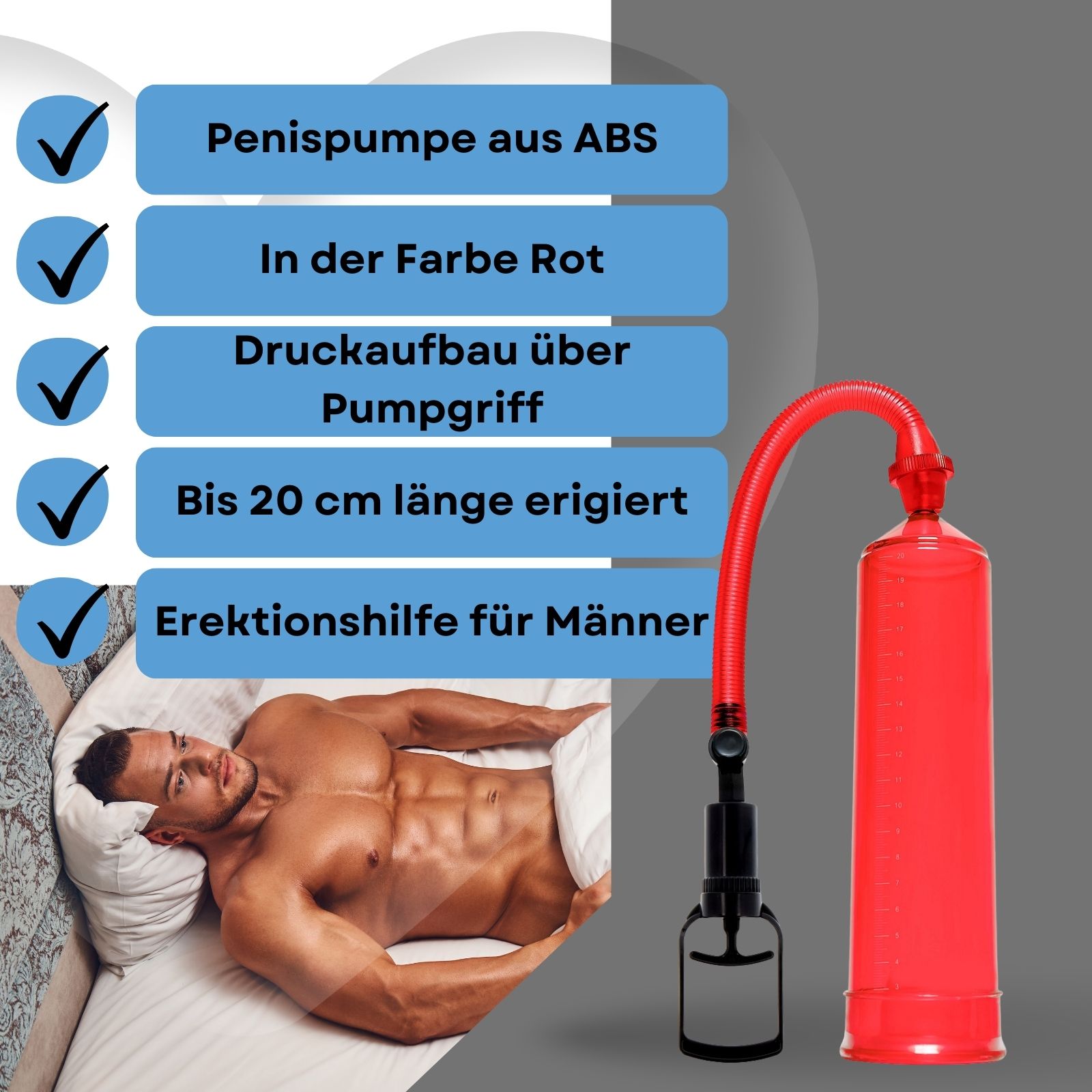 Lovelyness - Penispumpe mit PumpGriff