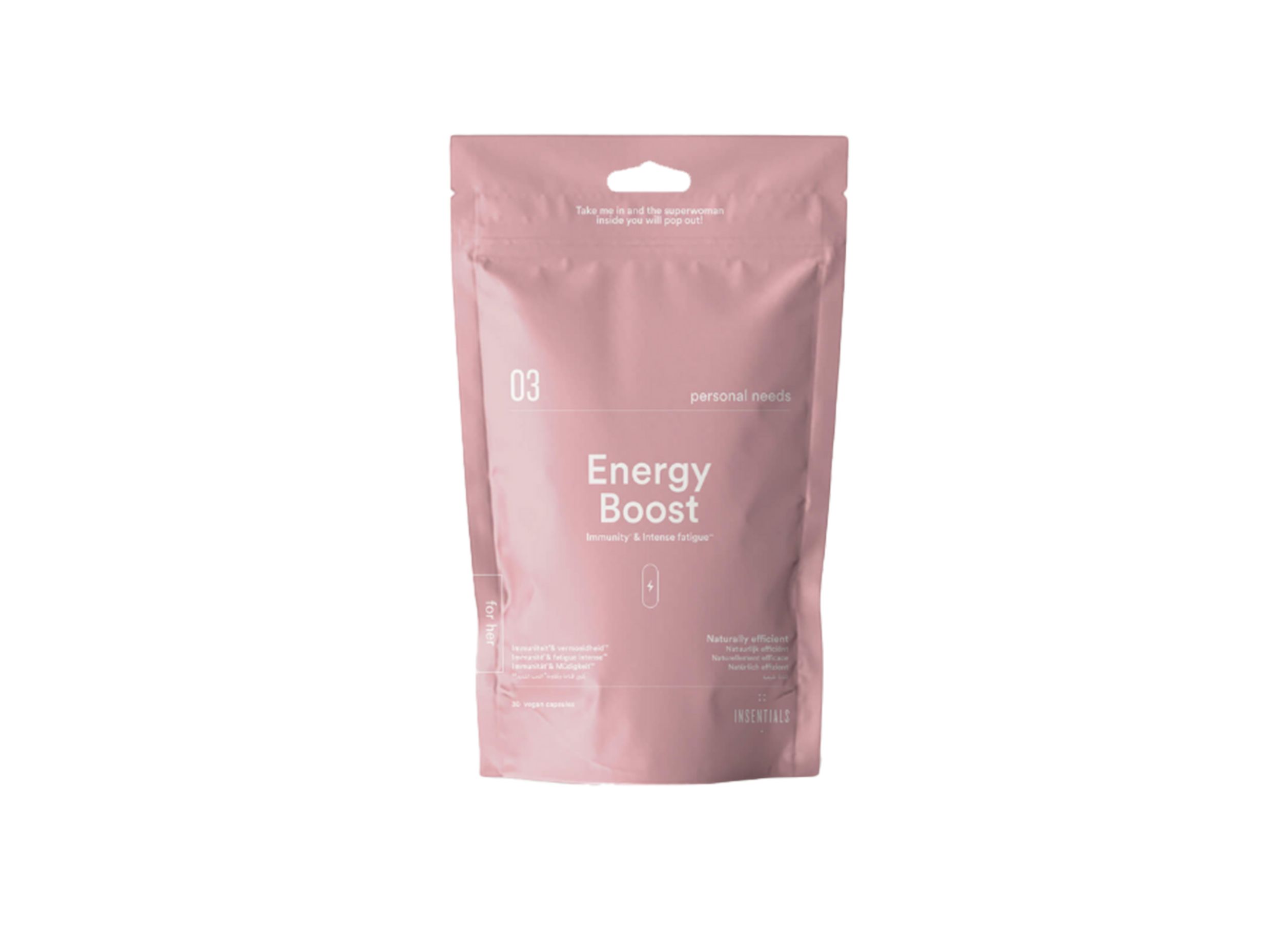 Insentials Energy Boost – Natürliche Unterstützung für Energie & Konzentration – The Tester