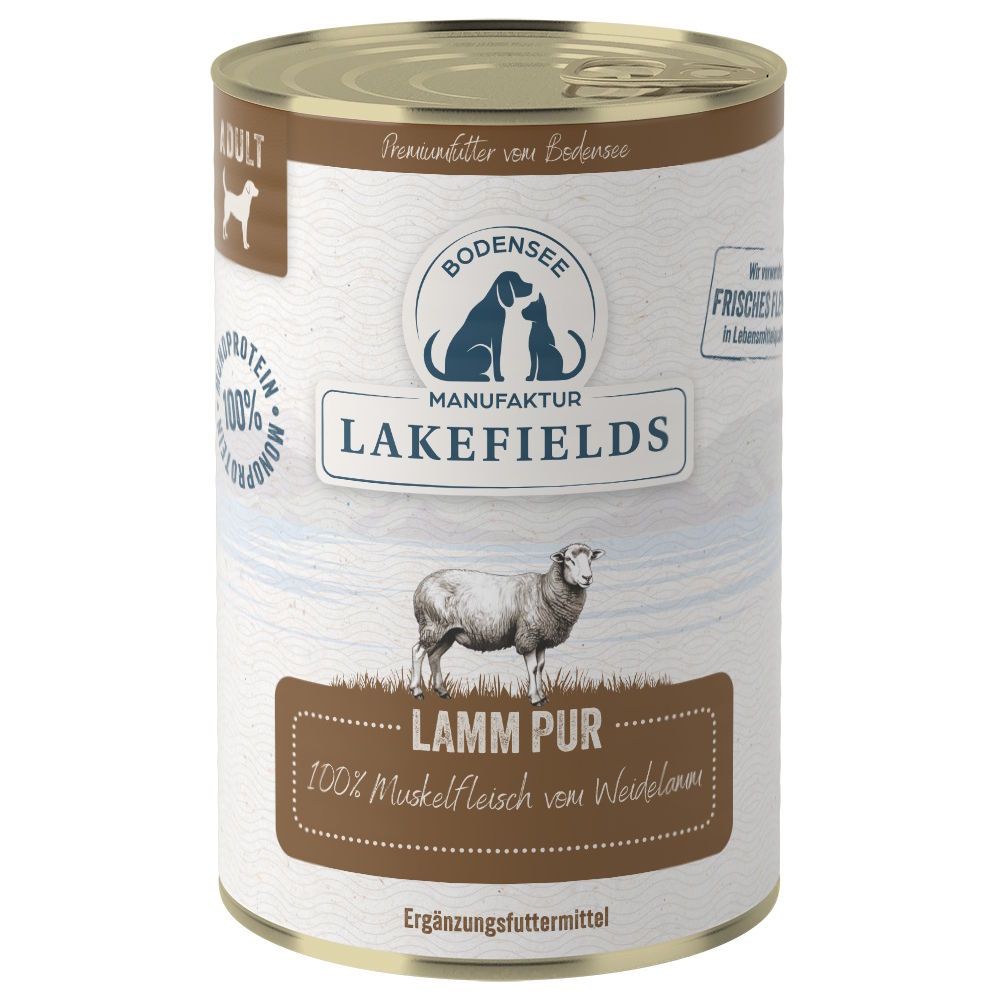 LAKEFIELDS - Ergänzungsfutter Lamm PUR