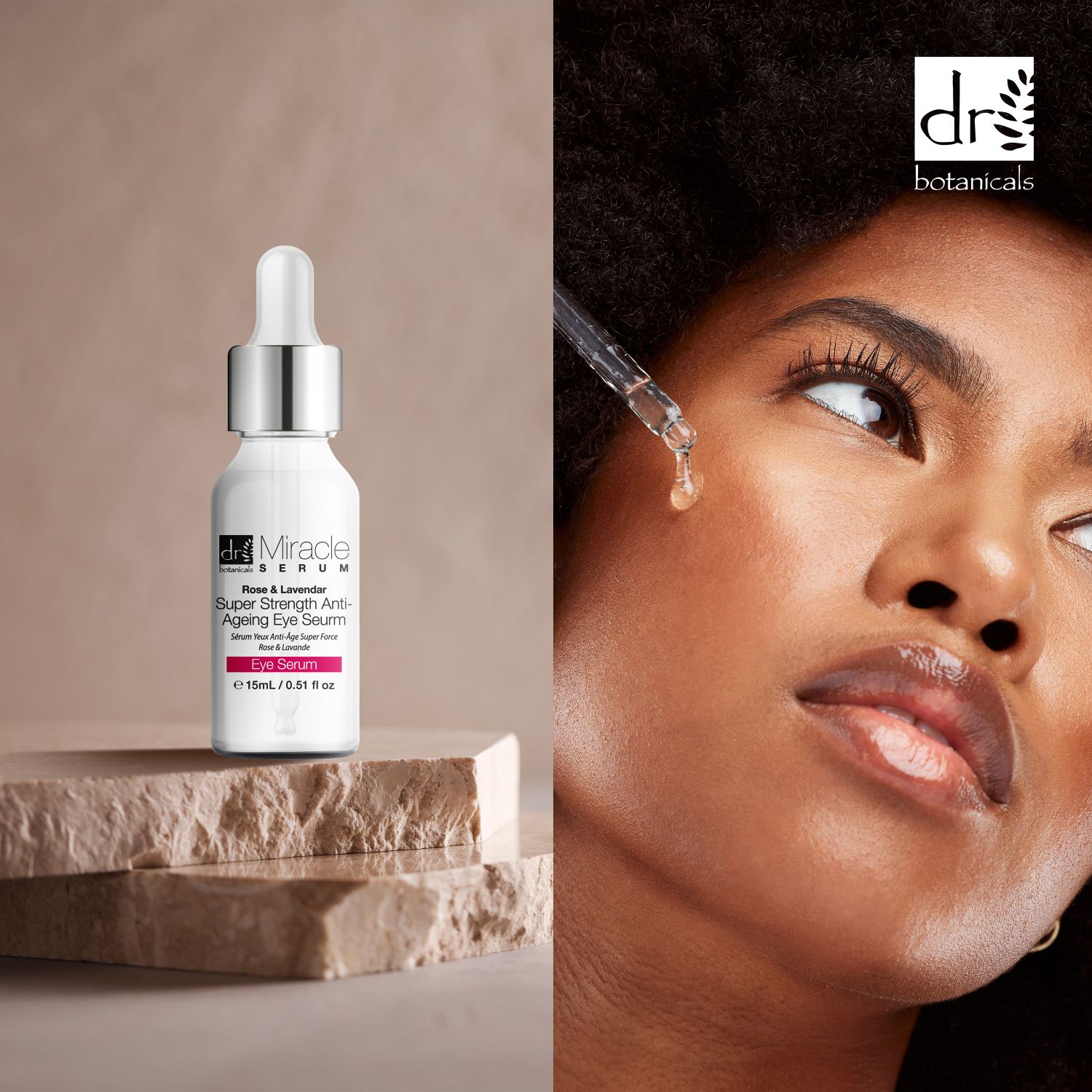 Dr Botanicals Unique Treatments Rose & Lavendar Super Strength Anti-Ageing Eye Seurm