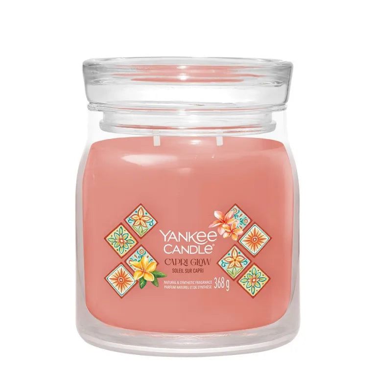 Yankee Candle Capri Glow Signature - Giara media