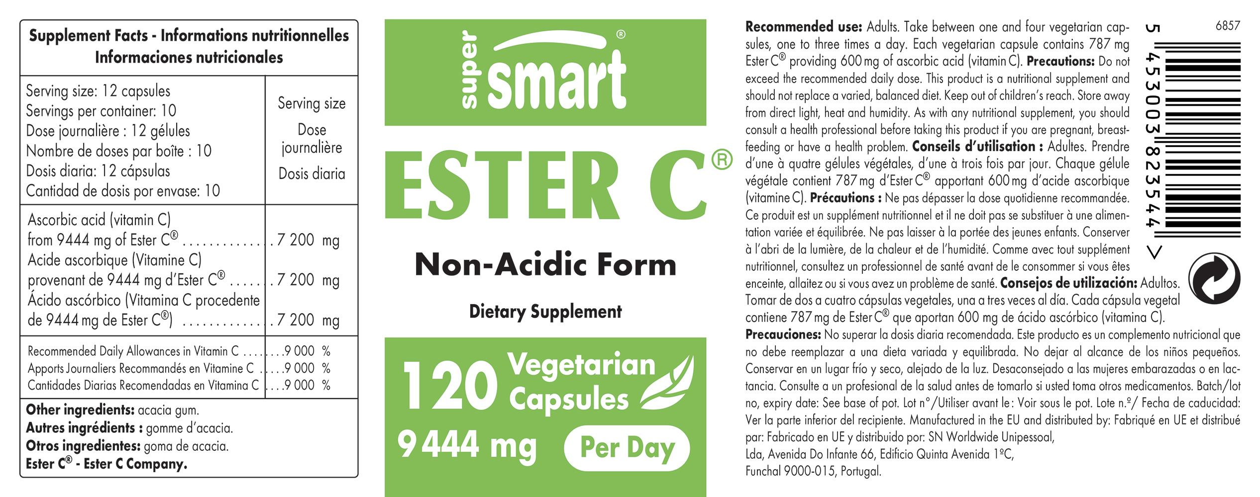 SuperSmart - Ester C® 120 St