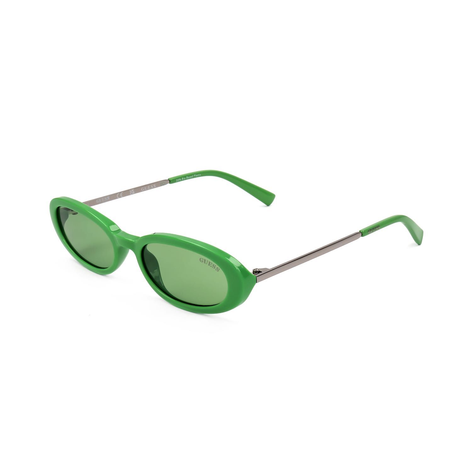 Guess occhiali da sole unisex GU8277 green gunmetal