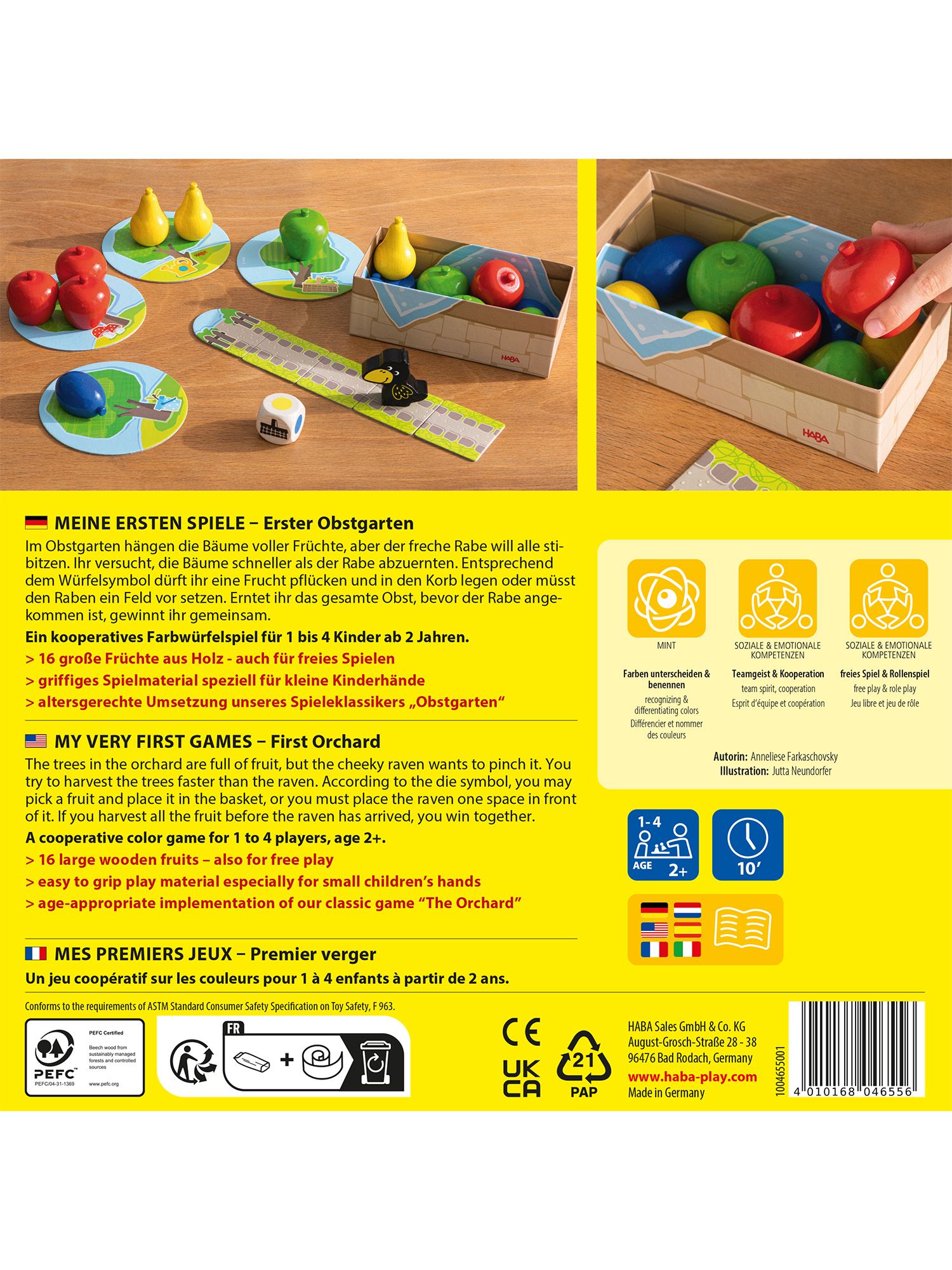 HABA Spiel Meine ersten Spiele - Erster Obstgarten