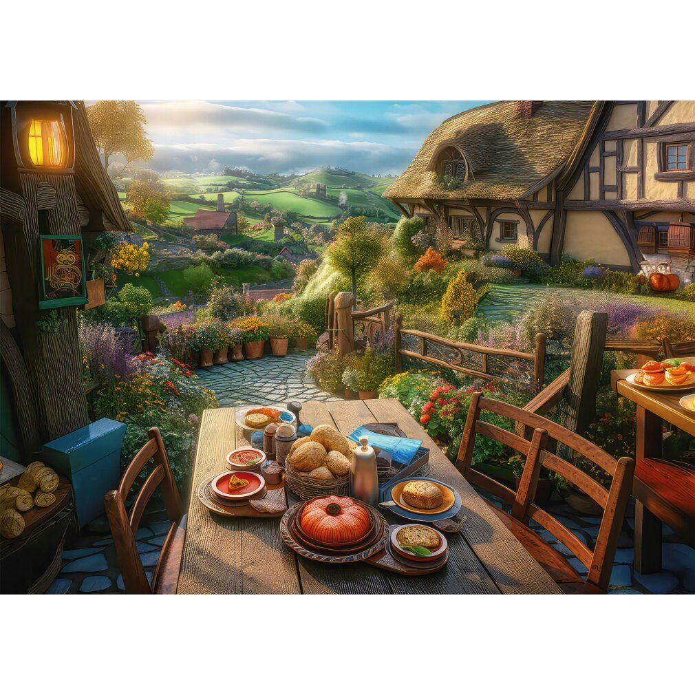 Puzzle schmidt colazione con vista 1000 pezzi