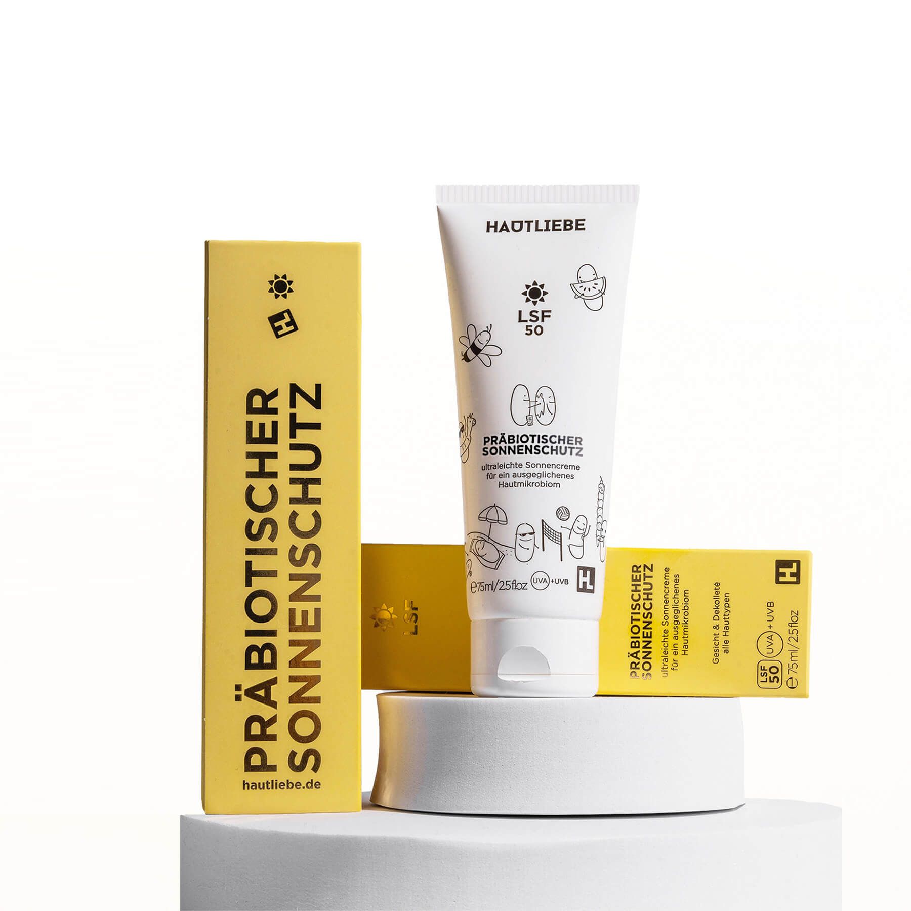 Hautliebe Präbiotischer Sonnenschutz LSF50