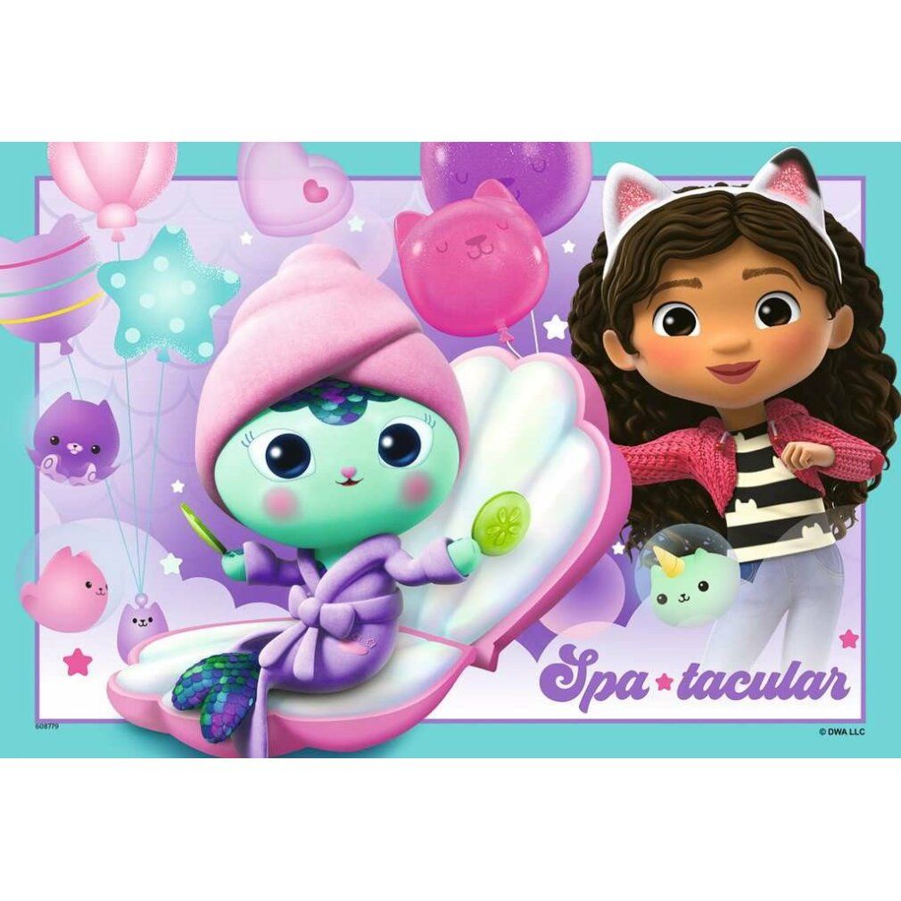 Kinderpuzzle Gabby's Dollhouse (2x 12 Teile)