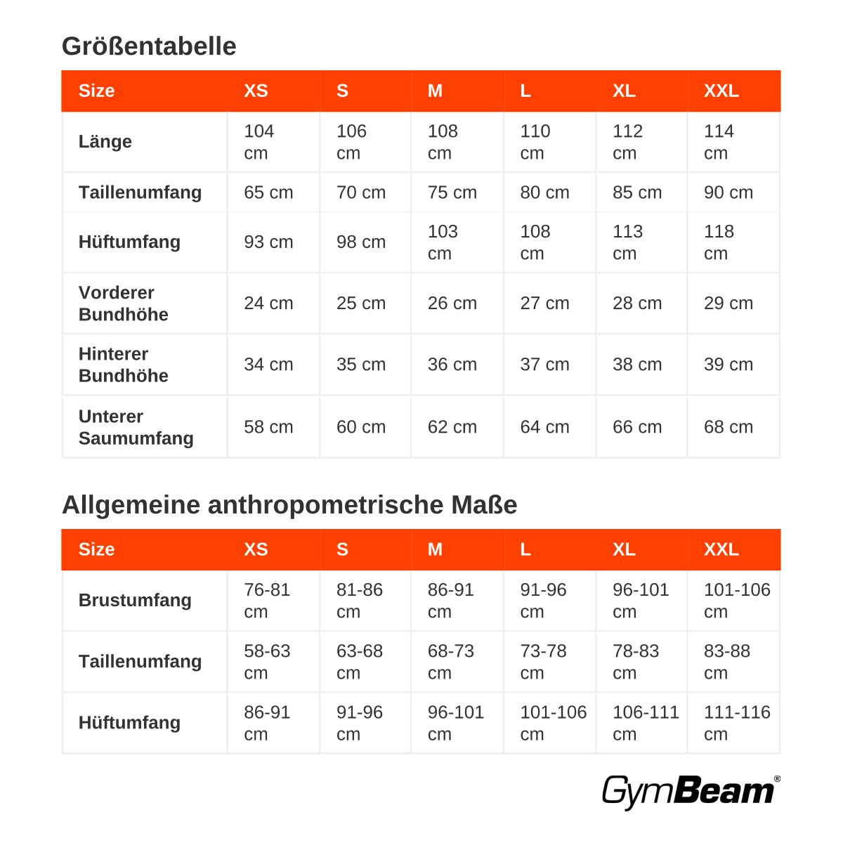 Rückansicht einer Frau in cremefarbener Jogginghose und langärmeligem Crop-Top.