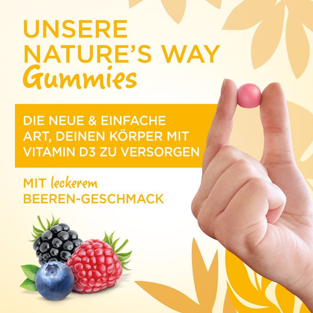 Nature's Way Vitamin D3 Gummies - 6er Bundle