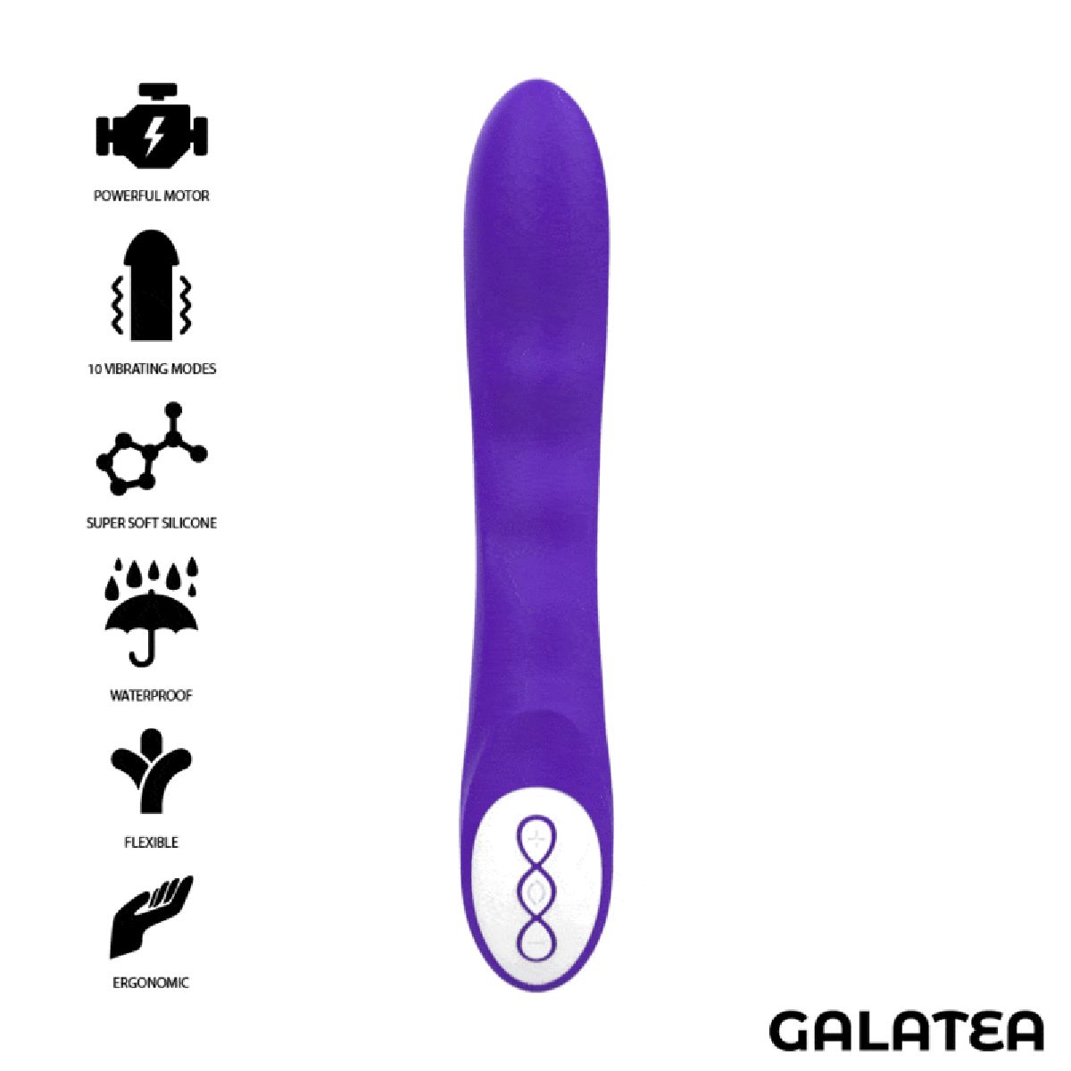 G-Punkt Vibrator 'Dante' | 10 Vibrationsmodi Galatea 1 St