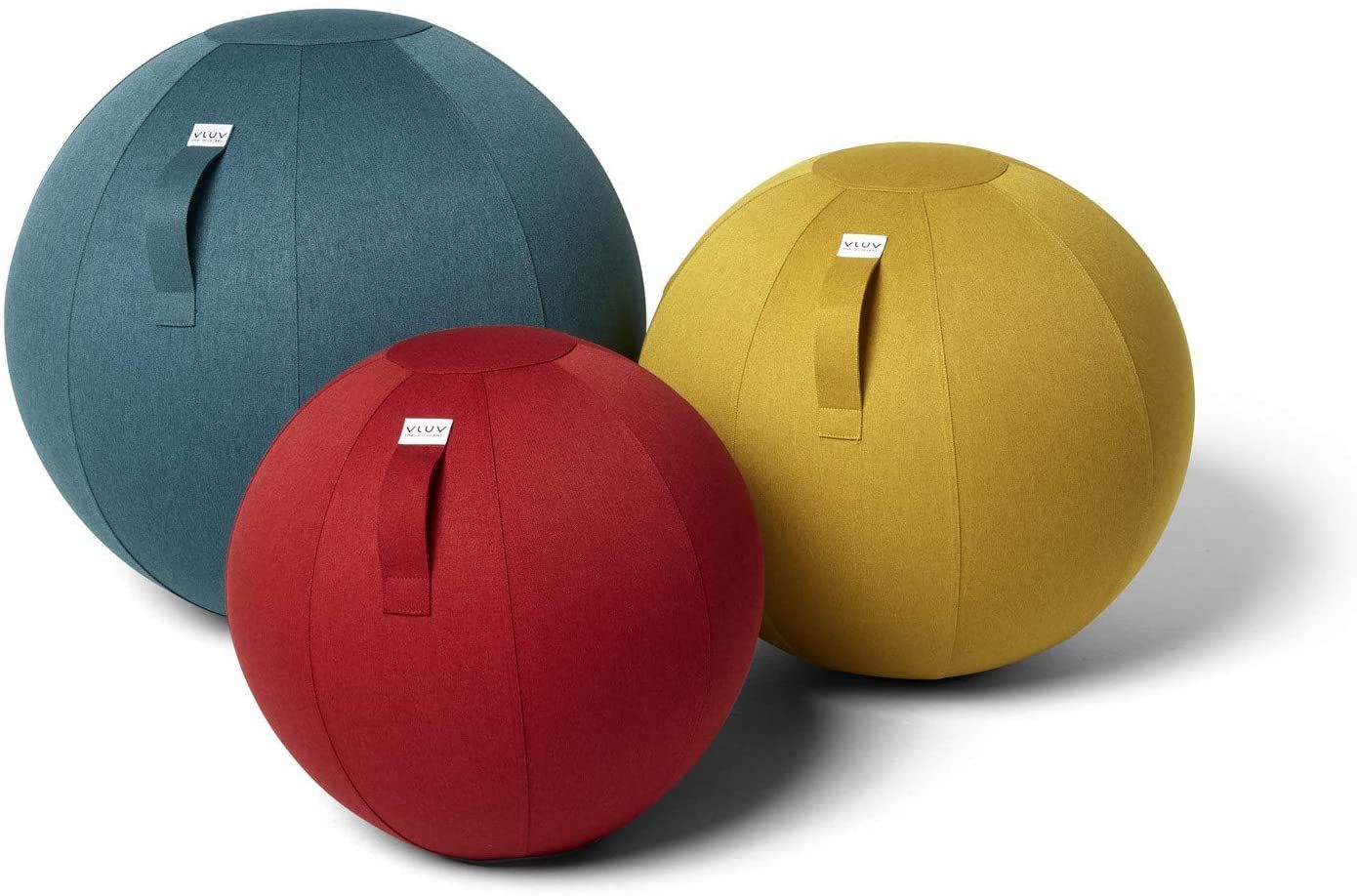 VLUV LEIV Stoff-Sitzball 50-55cm Dark Petrol