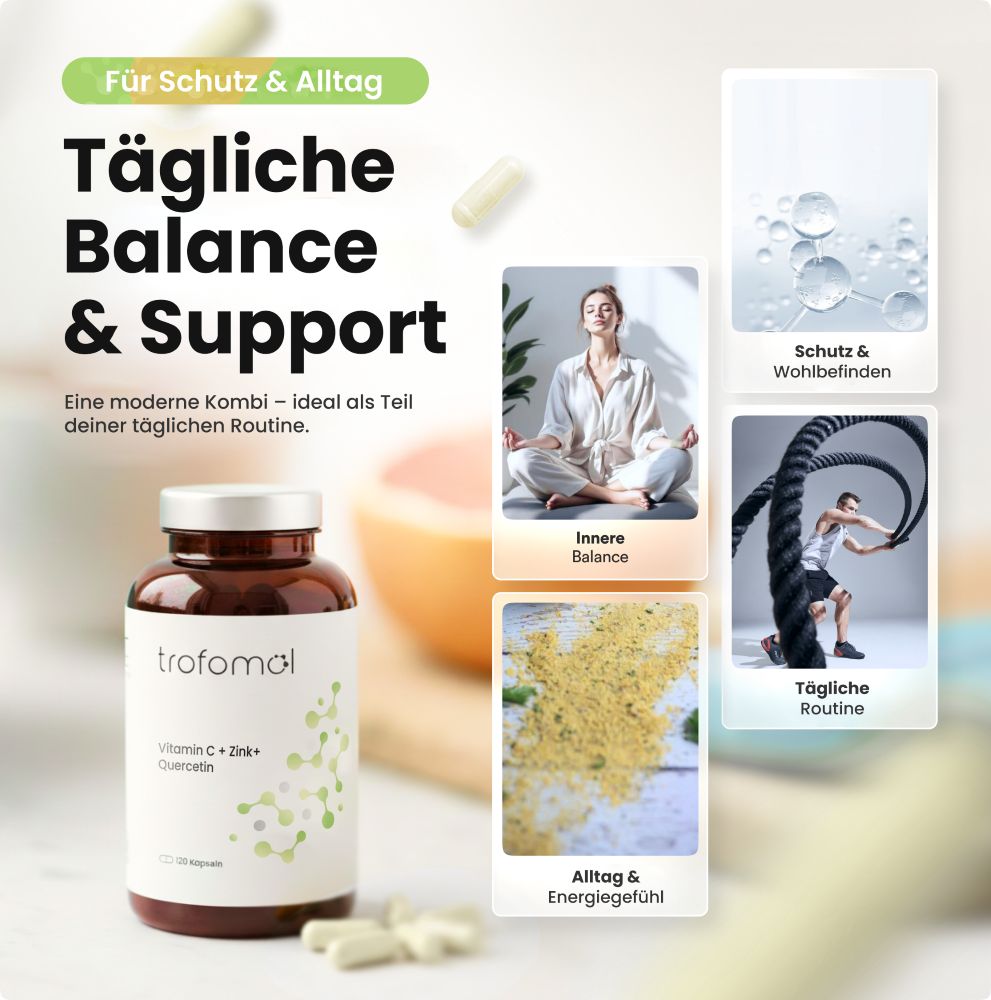 TROFOMOL Vitamin C 500mg Kapseln, hochdosiert