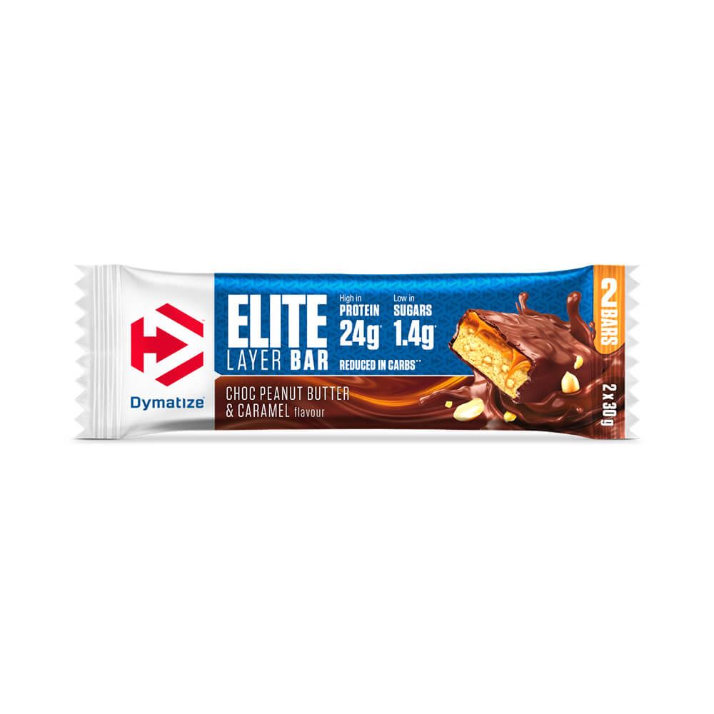 DYMATIZE Protein Riegel Elite Layer Bar Peanut Butter & Caramel