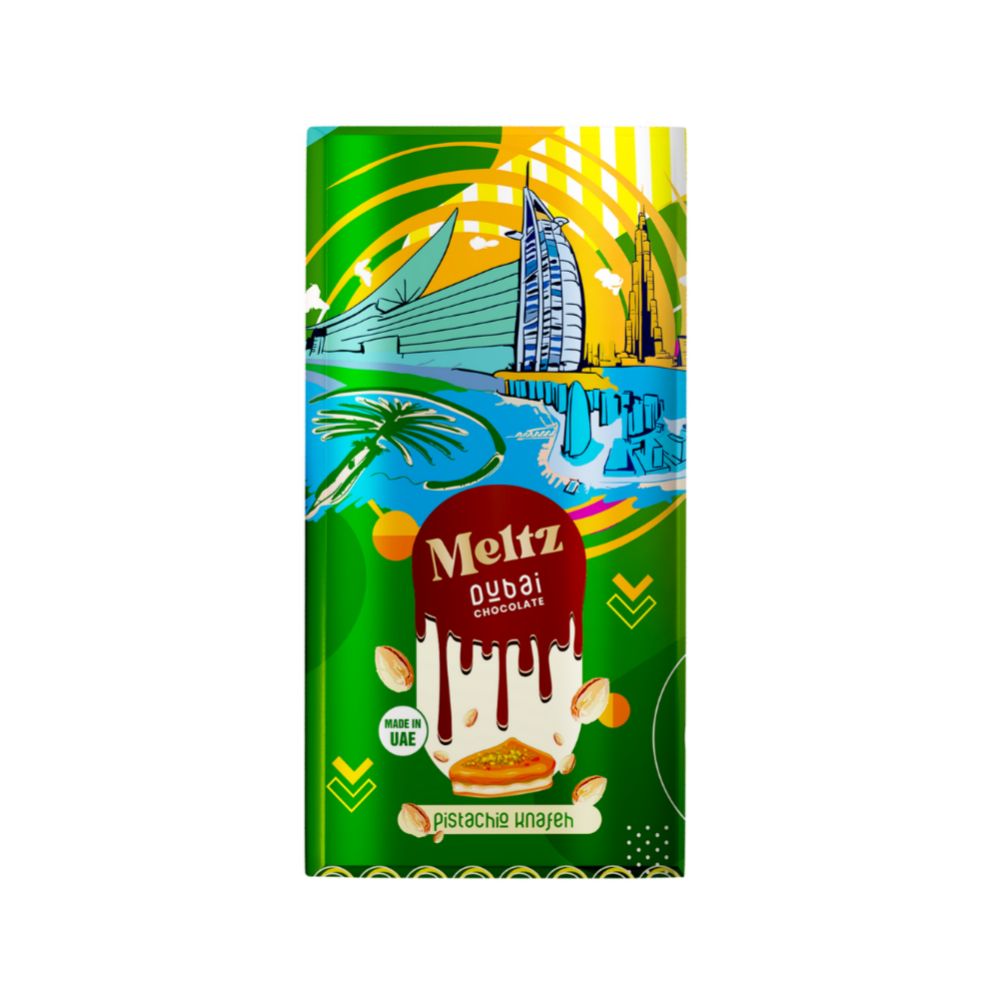 Meltz Original Dubai Schokolade - Pistazien knafeh