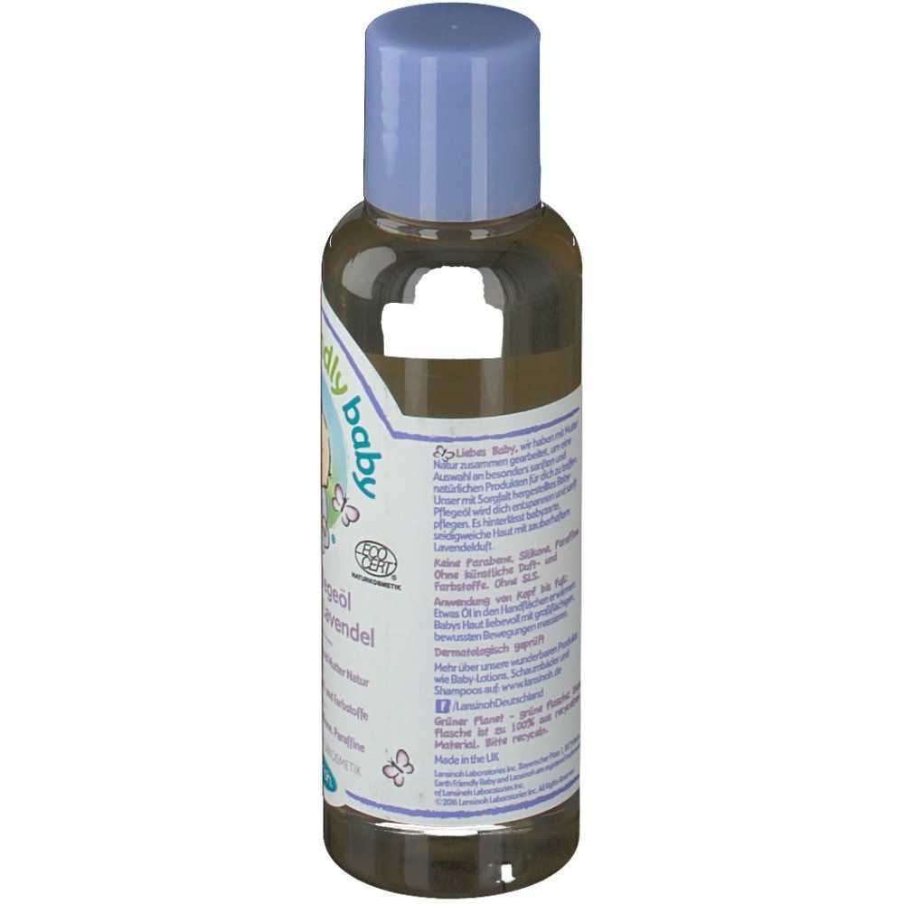 LANSINOH Earth Friendly Baby® Baby-Pflegeöl mit Shea & Lavendel