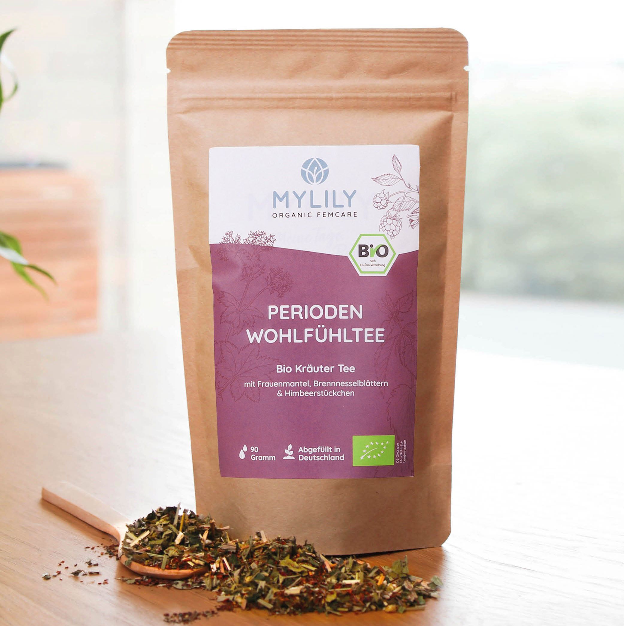 MYLILY Perioden Wohlfühltee | loser Kräutertee 90 g