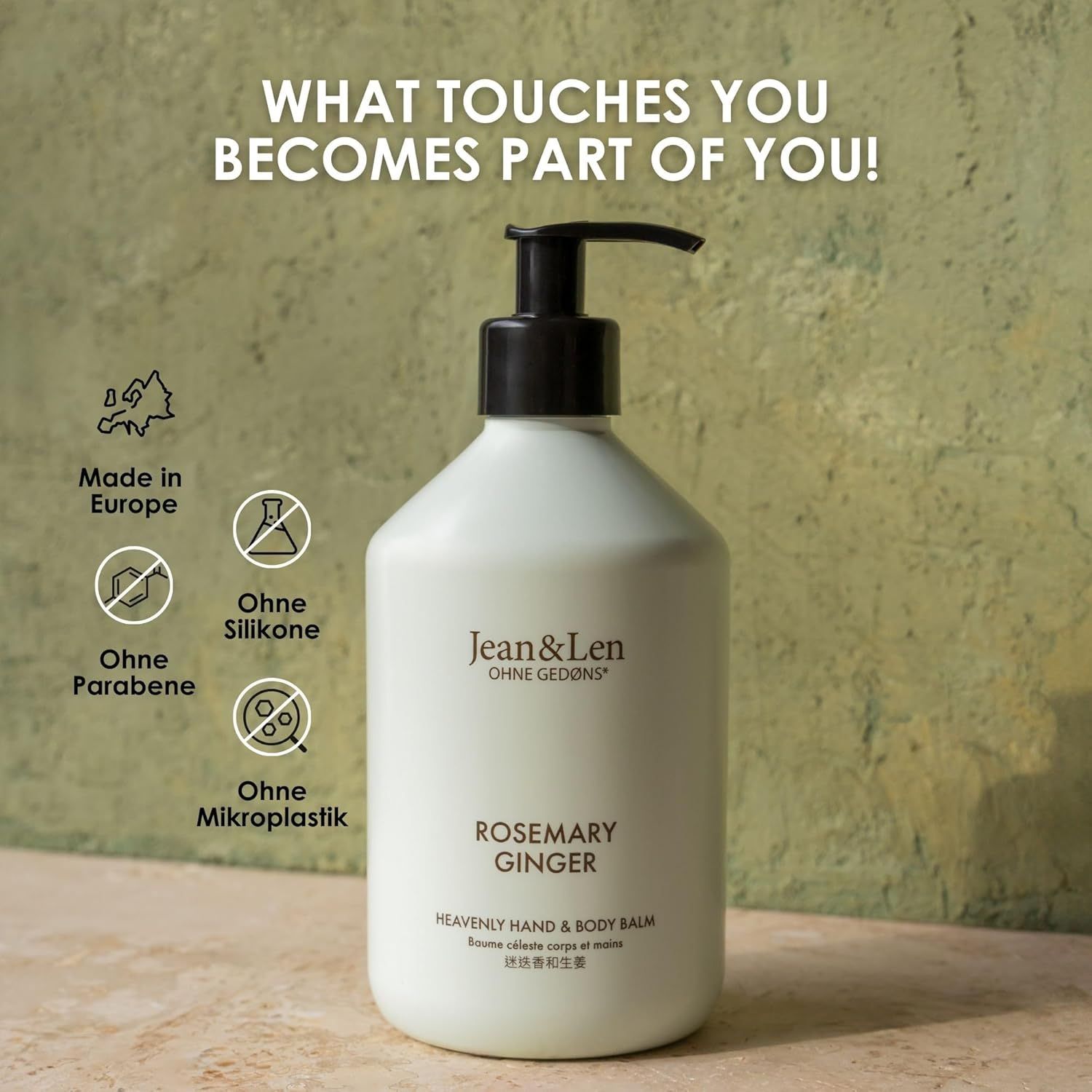 Jean & Len Heavenly Hand- & Body Balm Rosemary & Ginger