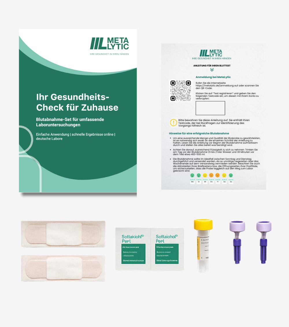 MetaLytic - Schilddrüse Test Basic + Eisenstatus