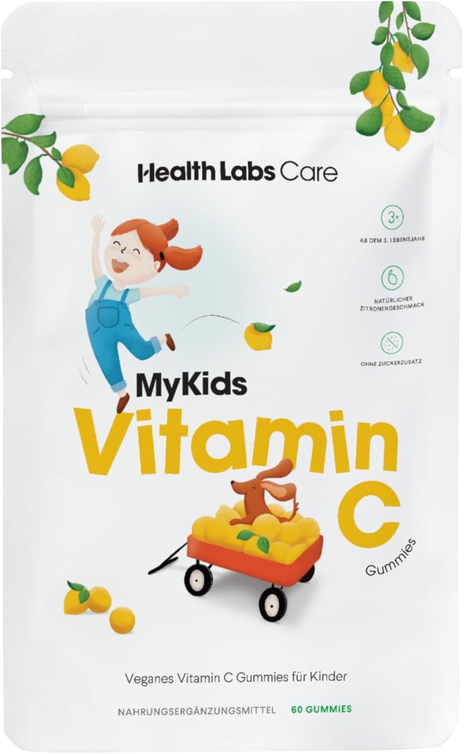 Health Labs Care Vitamin C Gummies für Kinder 60 St