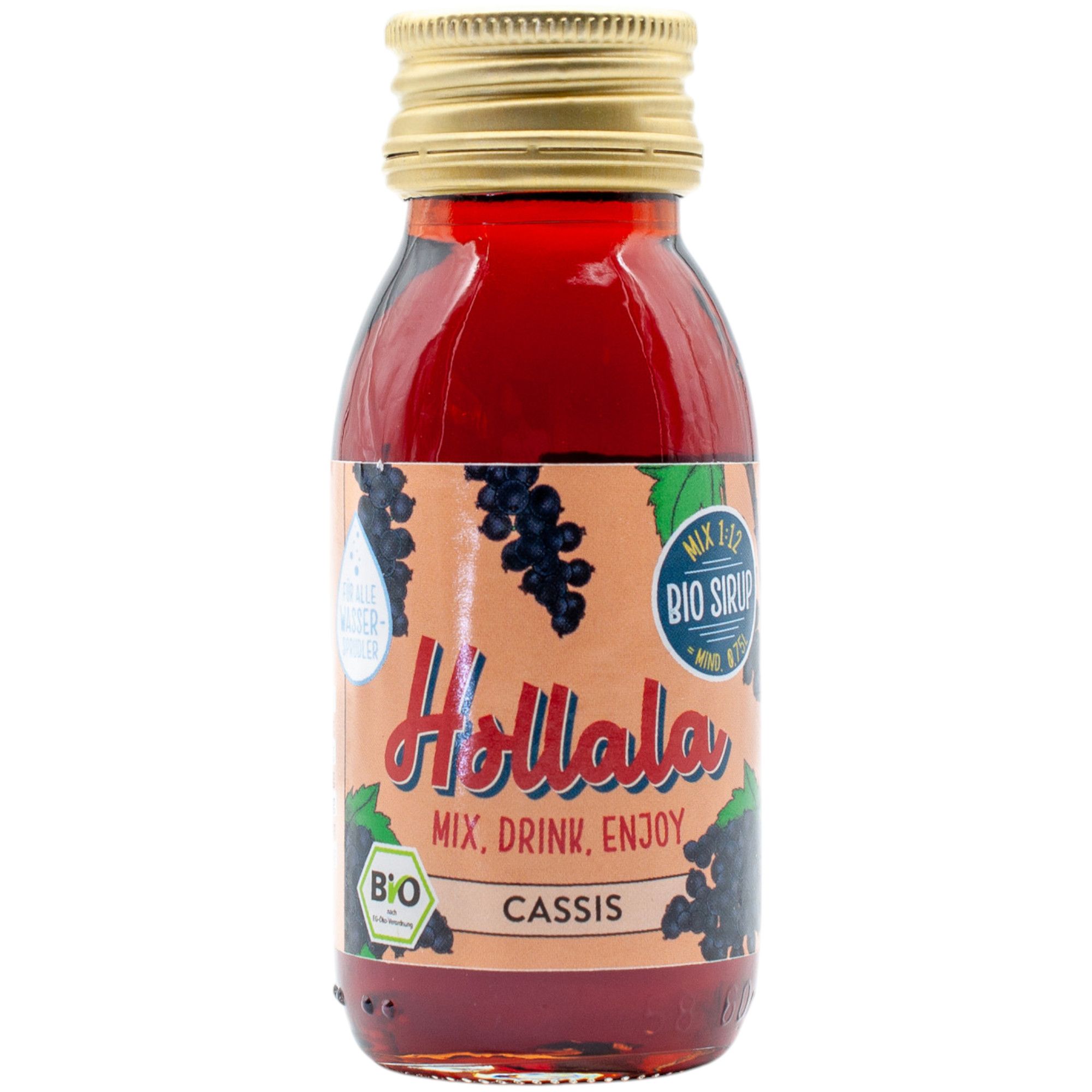 Hollala - Bio Sirup Cassis 60 ml