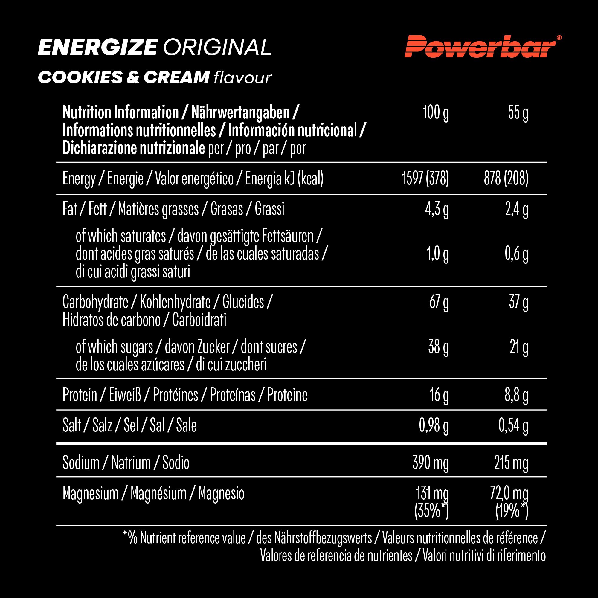 Energize Original  Powerbar (Packung mit 15 )