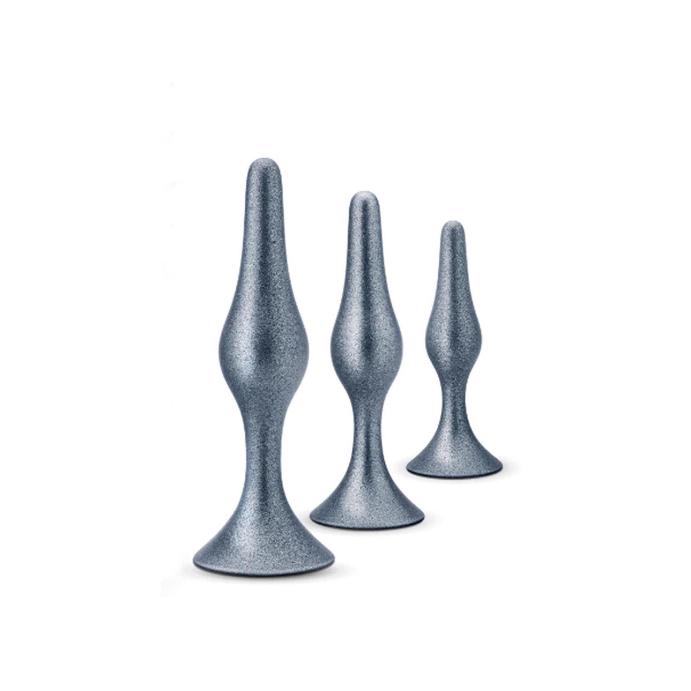 Blush - ANAL ADVENTURES MATRIX GENESIS Plug KIT STELLAR SILVER