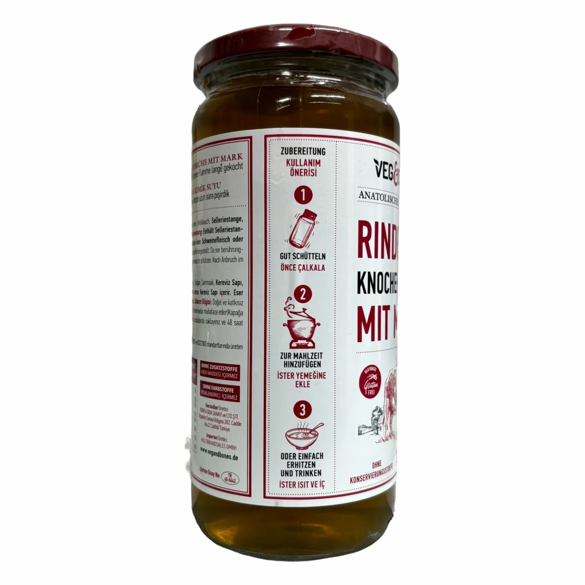 Öz Natur | Rinder Knochenbrühe mit Mark (Halal)