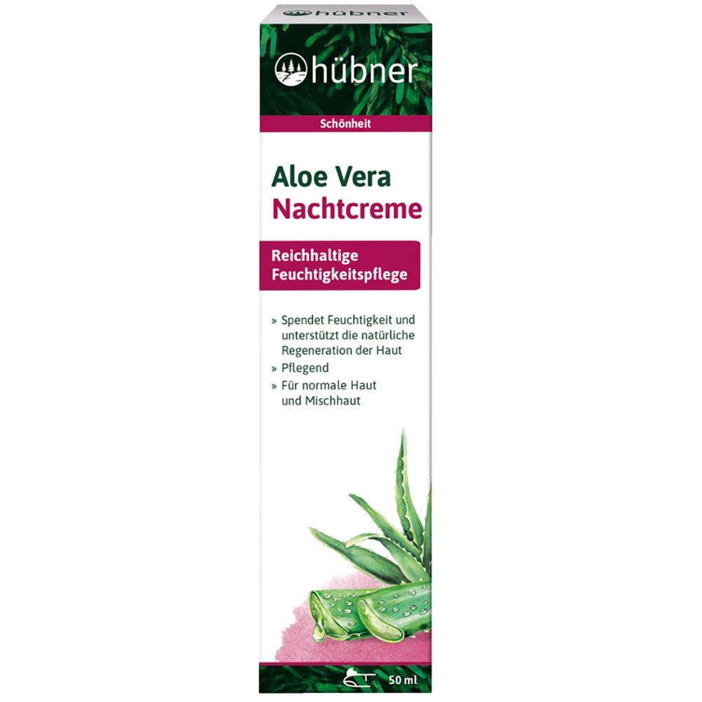 Hübner Aloe Vera Nachtcreme 50 ml
