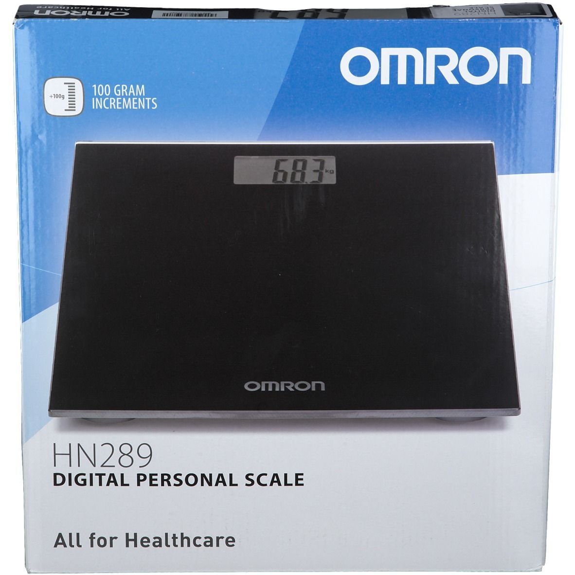 Omron HN-289 digitale Personenwaage schwarz