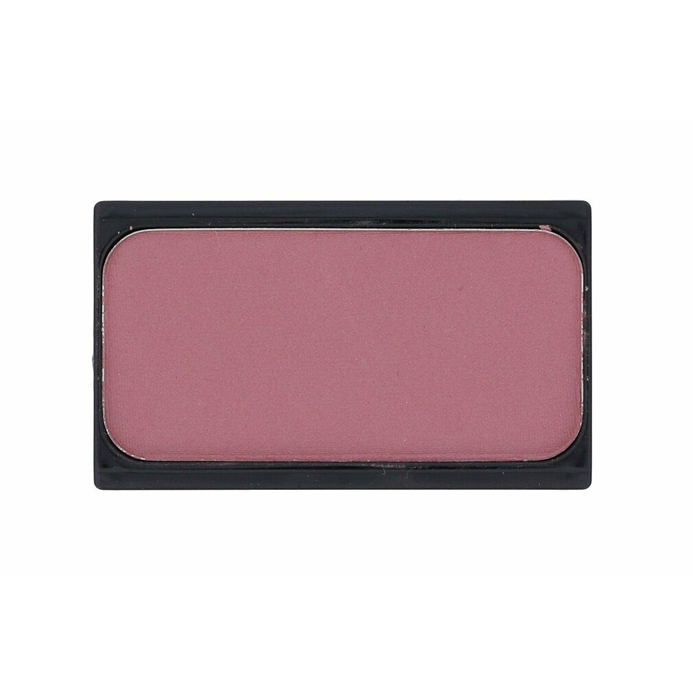 Blush in rechteckiger, schwarzer Verpackung. Rosa Farbton.
