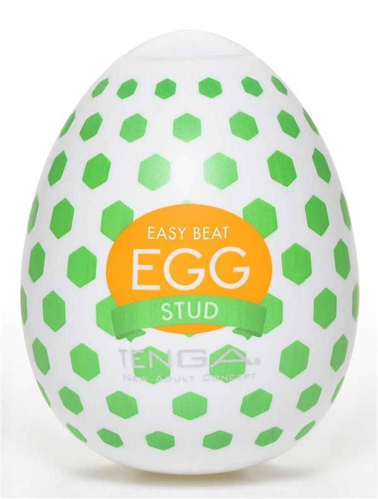 Tenga-Ei Masturbator „Egg Stud“ mit Noppen-Struktur