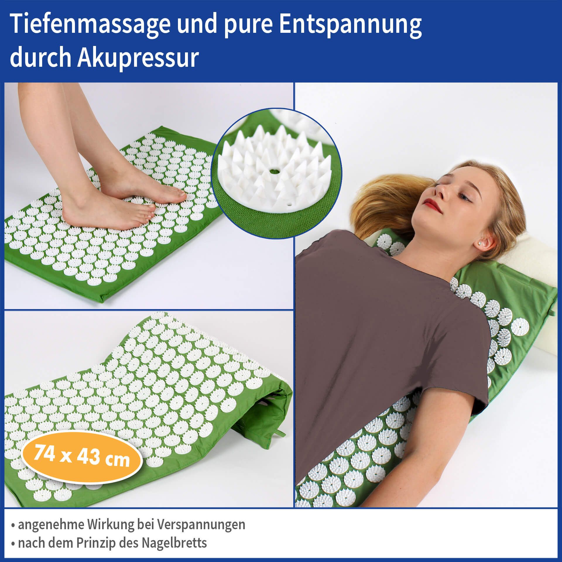 Deel Basics Akkupressurmatte