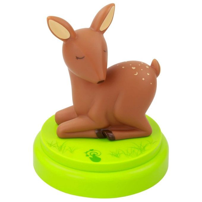 Ansmann 1800-0059 luce da notte per bambino Marrone, Verde LED