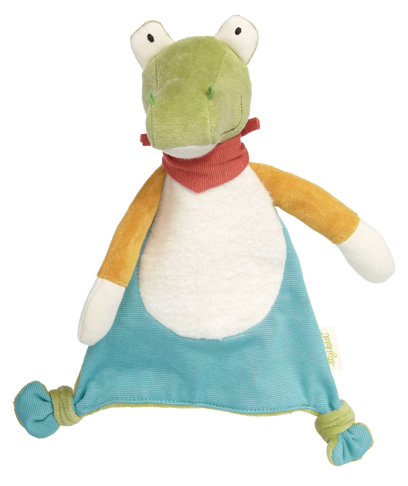 sigikid Schnuffeltuch Krokodil, Green