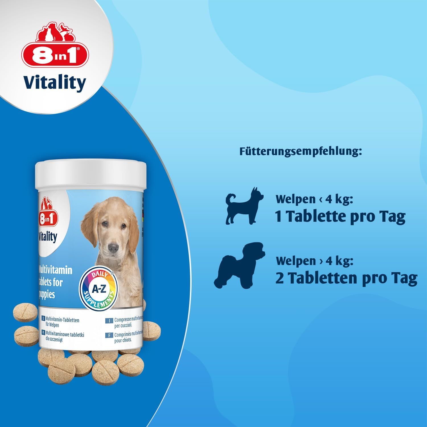 8in1 Multivitamin Tabletten Puppy