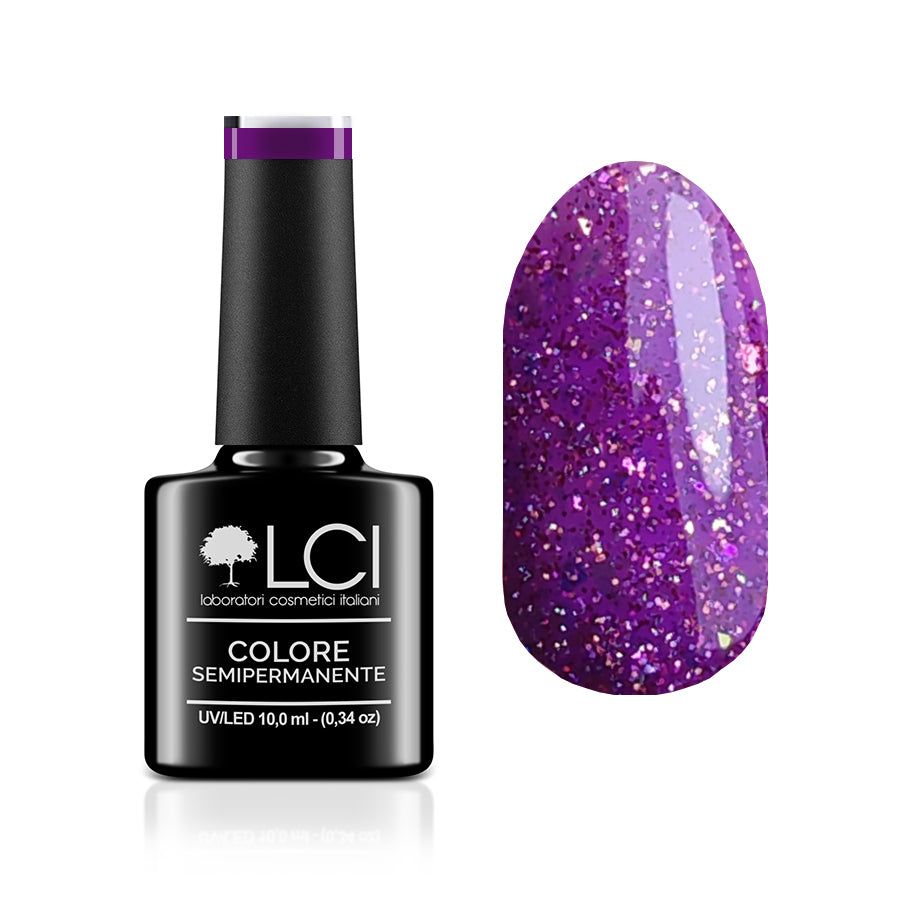 LCI Cosmetics - Smalto Semipermanente LCI - Shimmer Purple