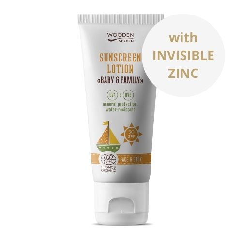 Wooden Spoon Baby & Family SPF 30 WoodenSpoon Tube Sonnencreme 100 ml