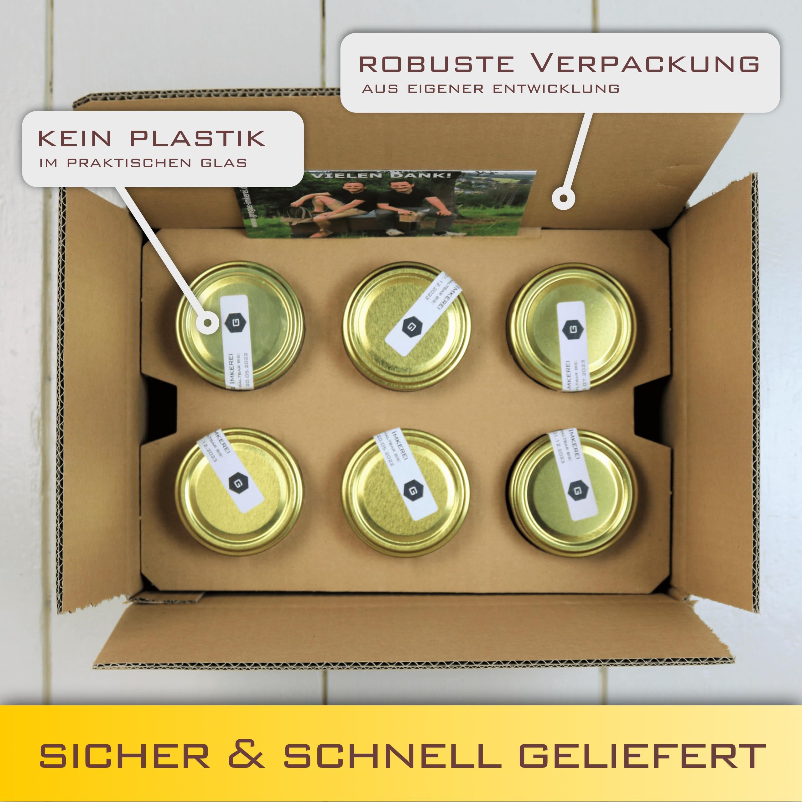 Grega´s Imkerei i Booster 4er Set