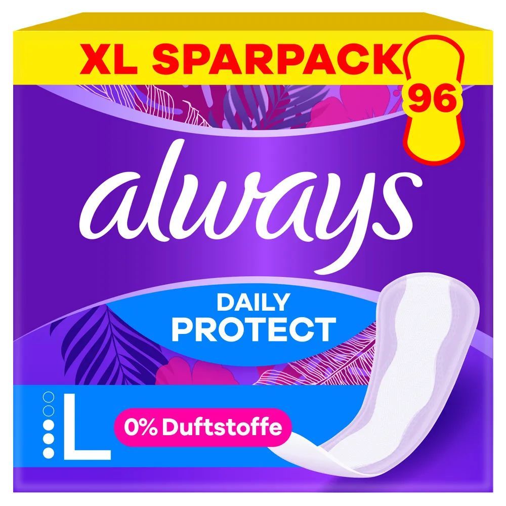 always Slipeinlage Daily Protect Long ohne Duft Duo BigPack