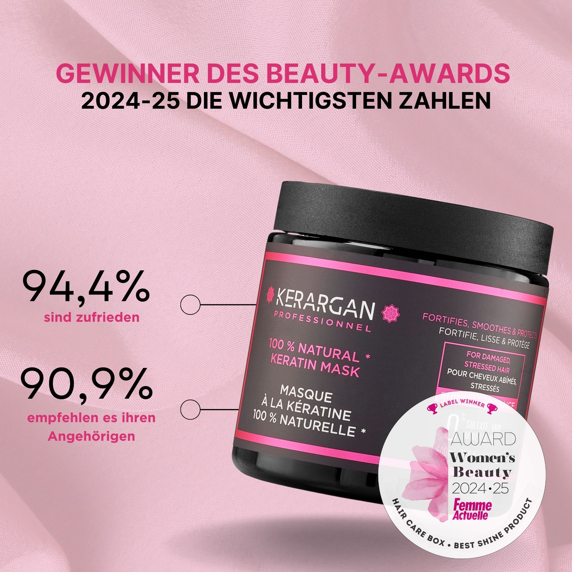 Kerargan - Ultra reparierende Maske mit Keratin