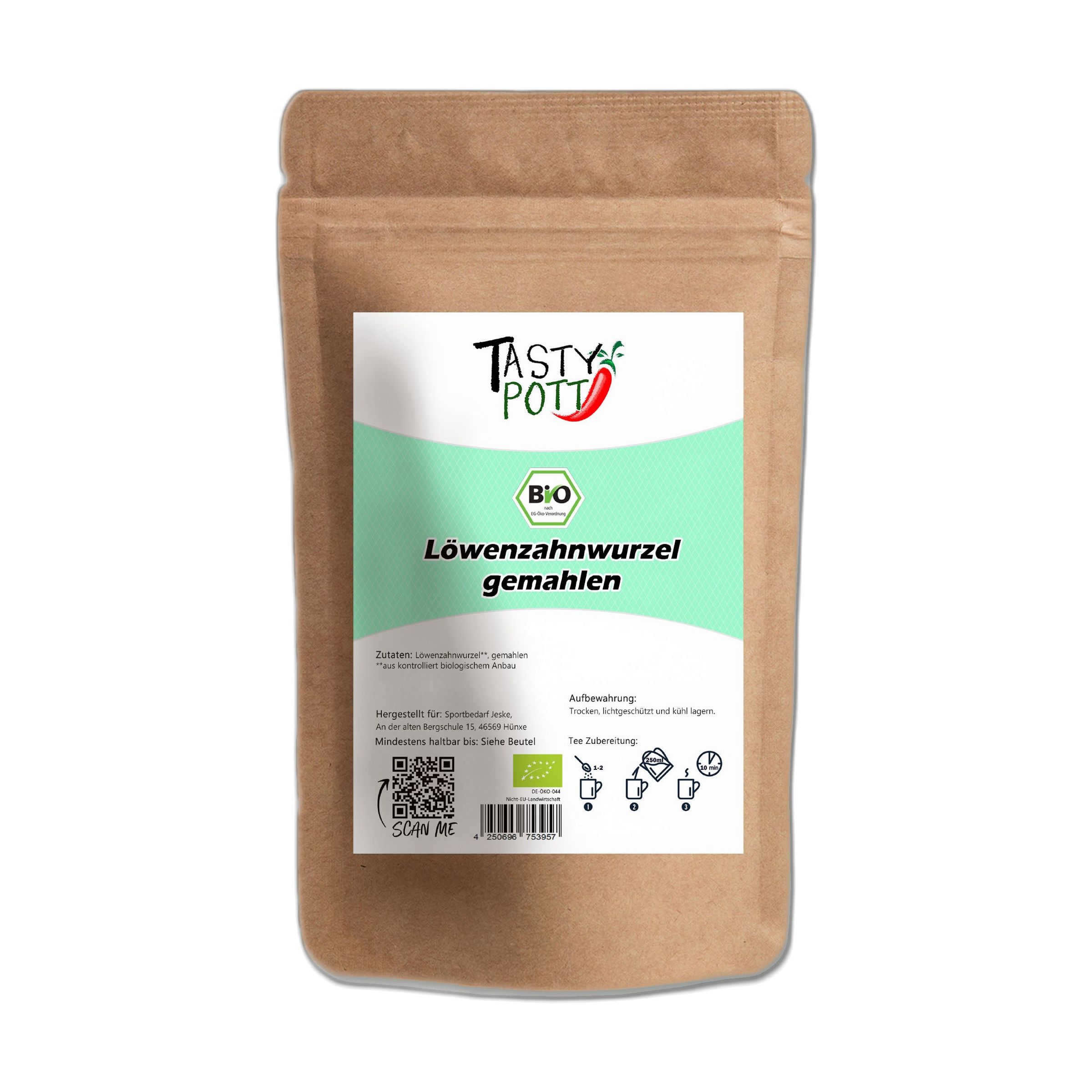 Tasty-Pott Tasty Pott Bio Löwenzahnwurzel gemahlen 200 g