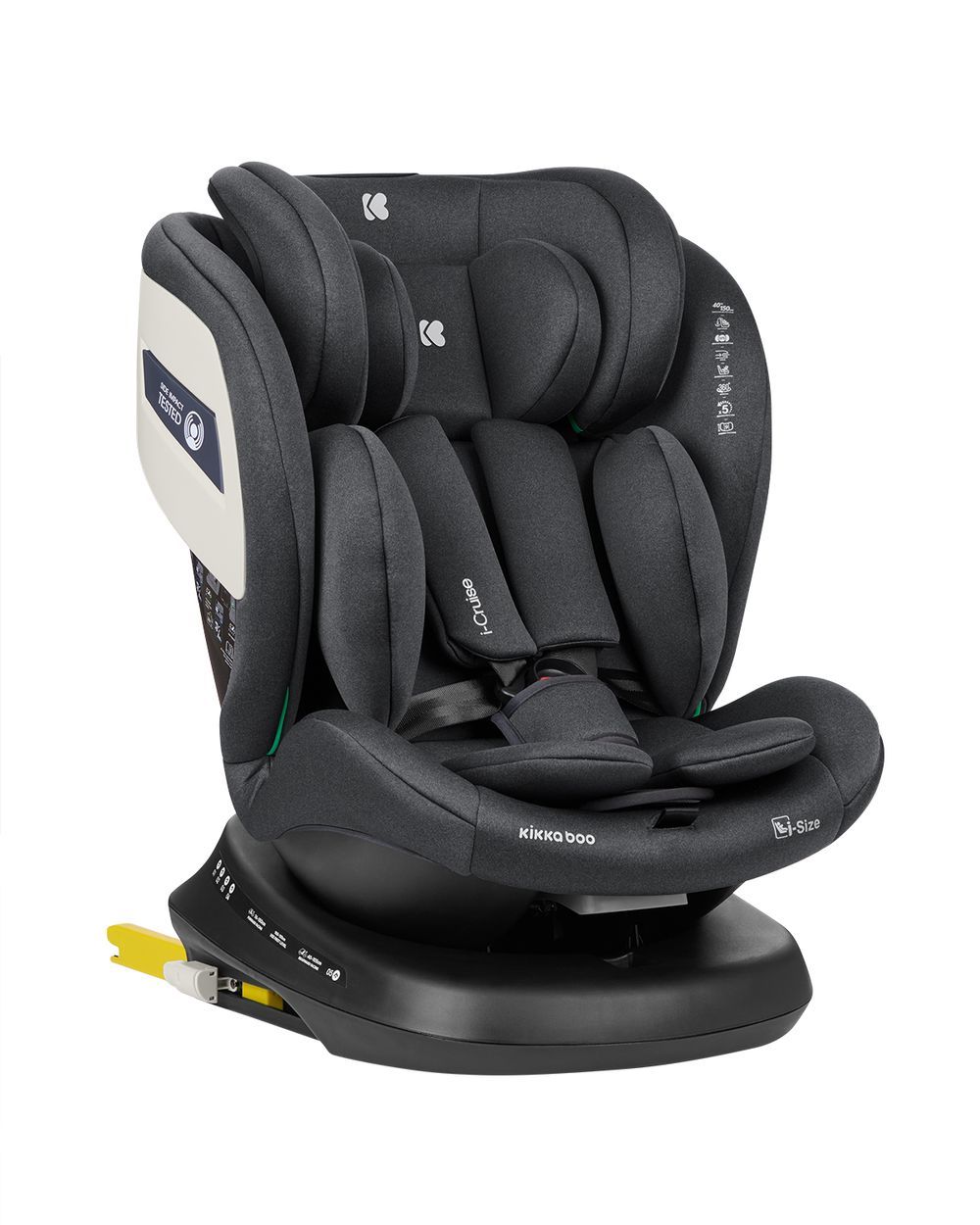 Kikkaboo Kindersitz i-Cruise Isofix (40-150 cm) 1 St
