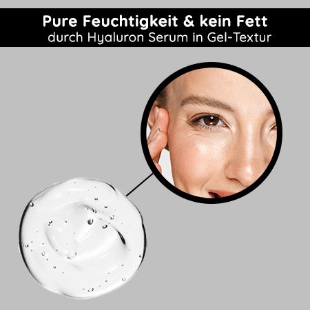 Nahaufnahme einer transparenten Gel-Textur. Vergrößerte Ansicht eines Auges mit Hautfalten.