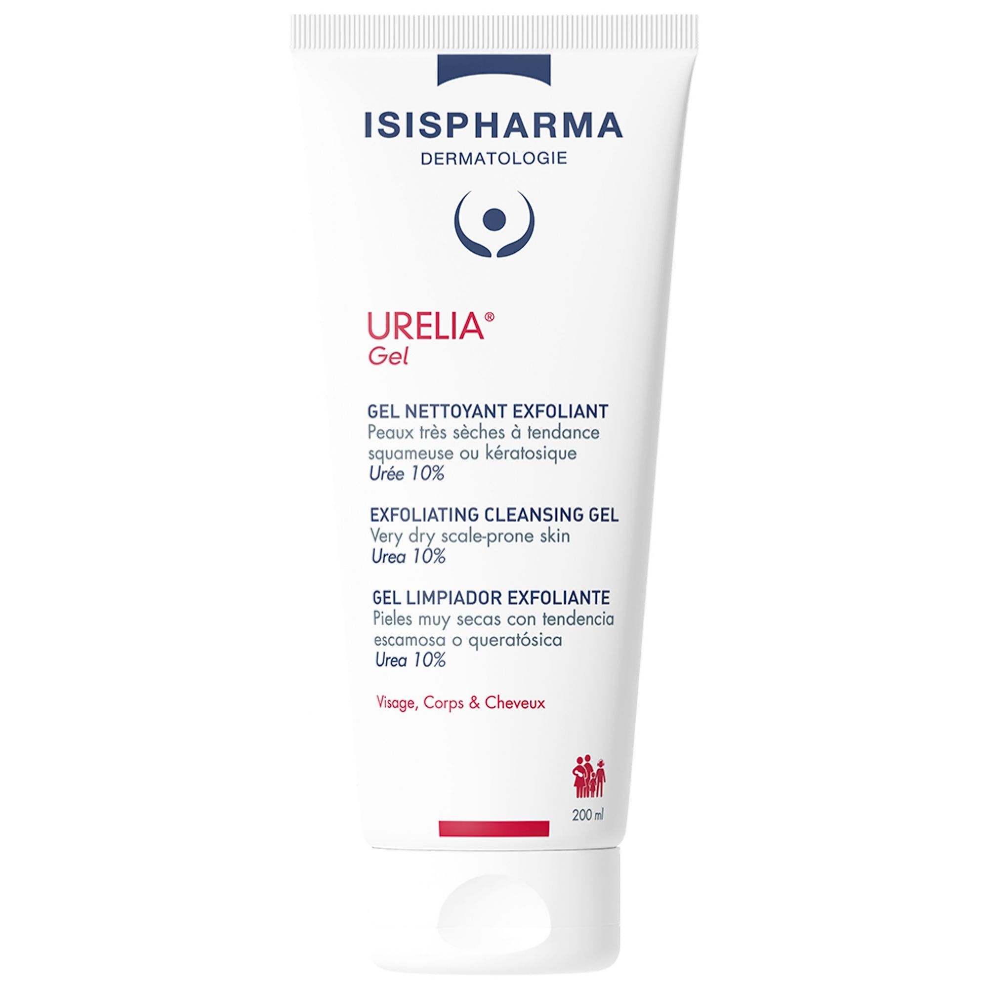 Isispharma Urelia Peeling-Reinigungsgel 7,7x5x18,6 cm
