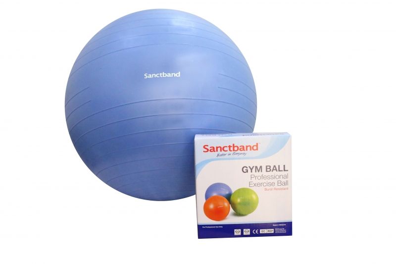 Sanctband Gymnastikball 75cm blau