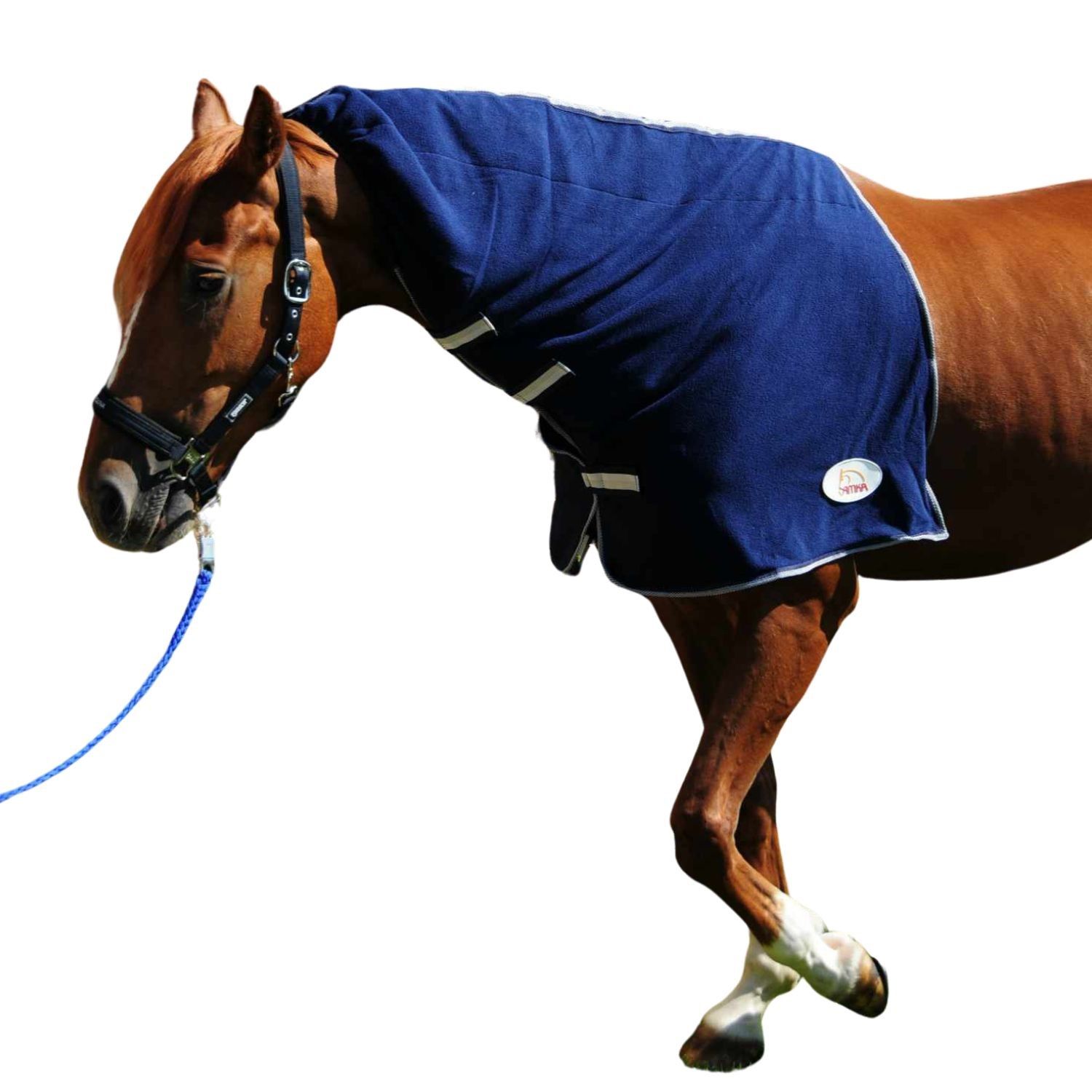 AMKA Pferde Fleece Halsdecke