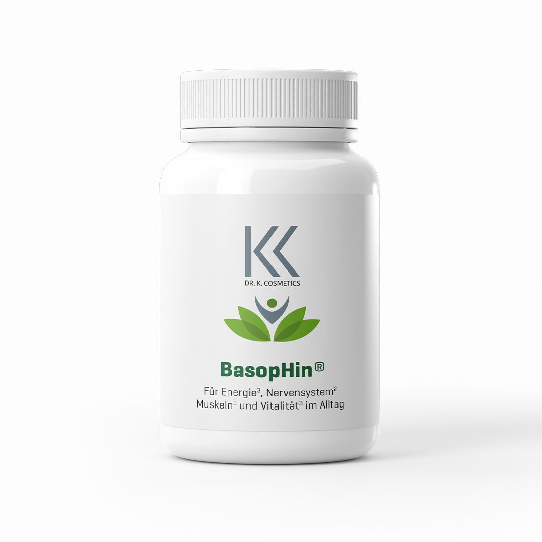 Dr. K. Cosmetics BasopHin® - 120 Kapseln Magnesium Bisglycinat + Vitamin B6
